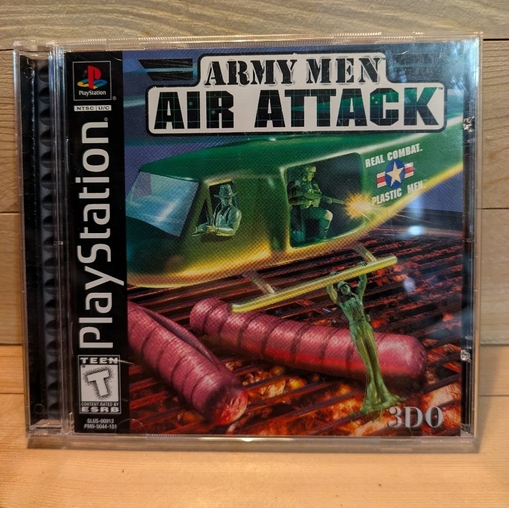 Army Men Air Attack for PlayStation - Green